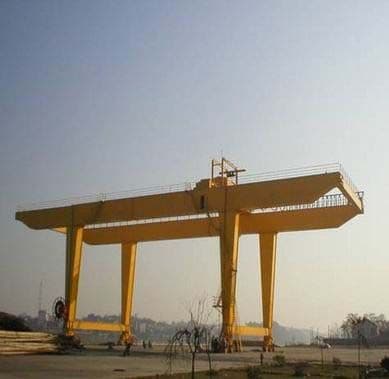 u type 80 ton crane double beam door gantry crane